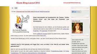 Neues Blog-Layout 2012_2